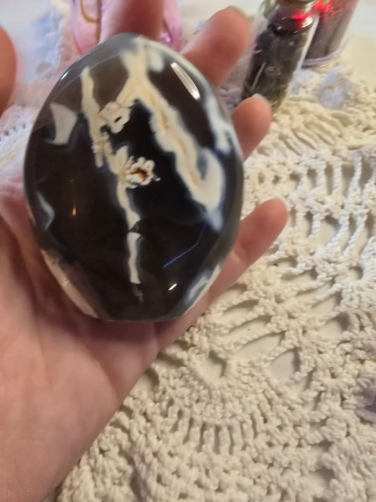 Orca Agate Free Form