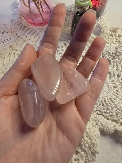 Rose Quartz Tumbles