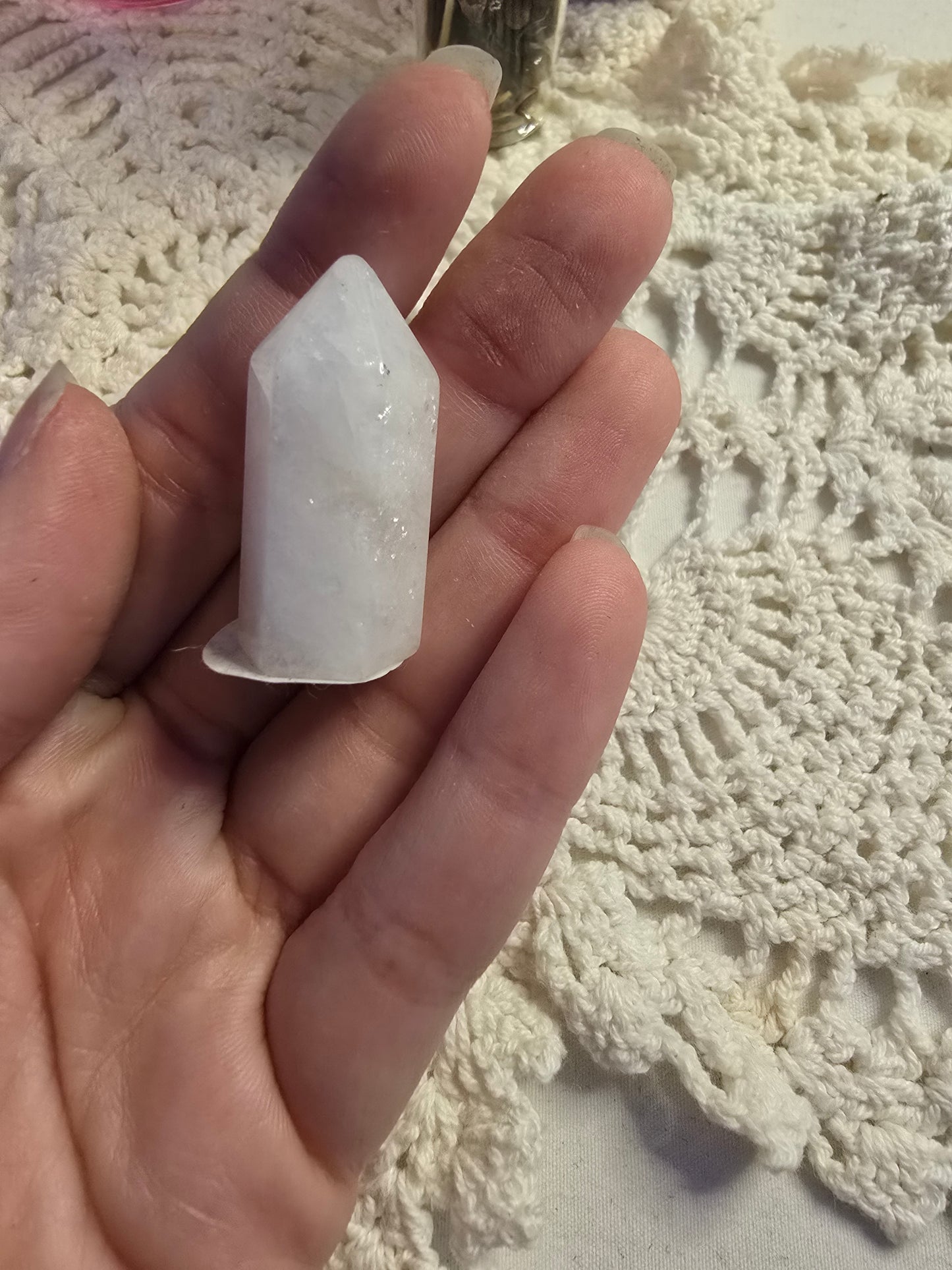 Clear Quartz Mini Tower