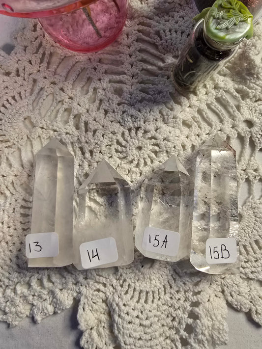Clear Quartz Towers