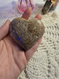 Chocolate Calcite Heart