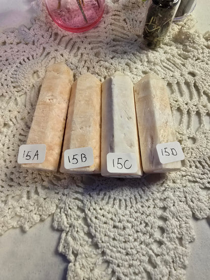 Pink Aragonite Towers