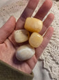 Orange Calcite Tumbles