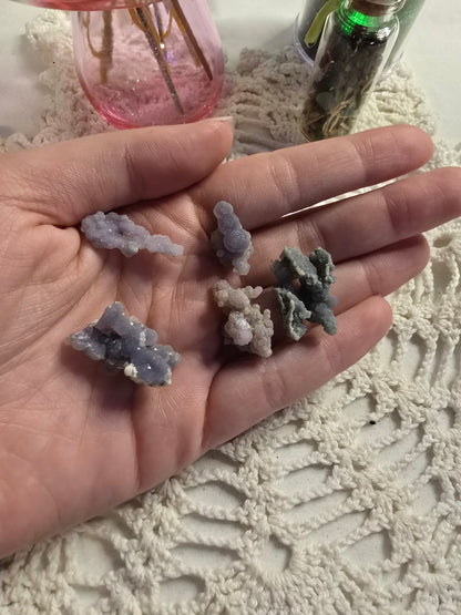 Grape Agate Cluster Smaller