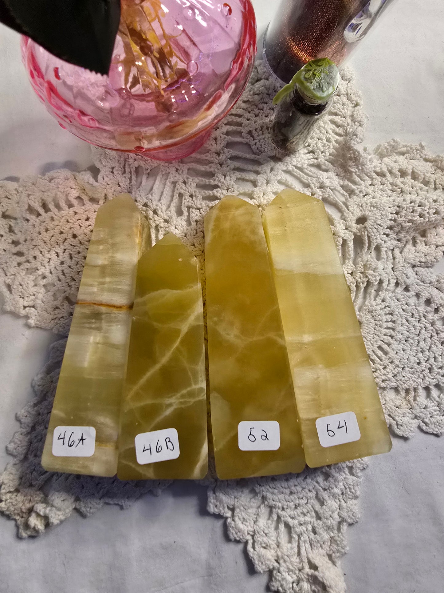 Lemon Calcite Towers