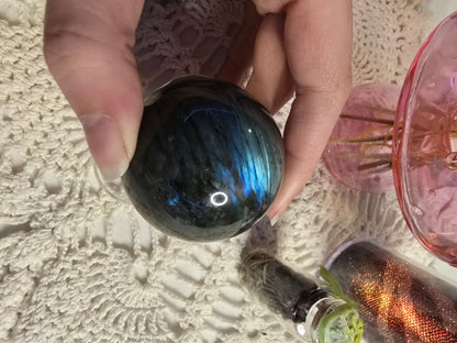 Labradorite Spheres