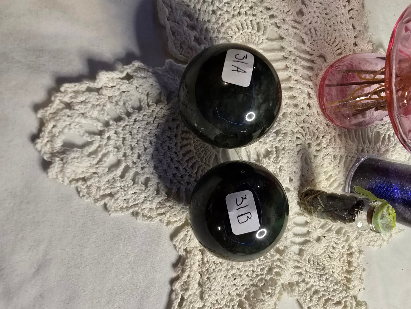 Labradorite Spheres