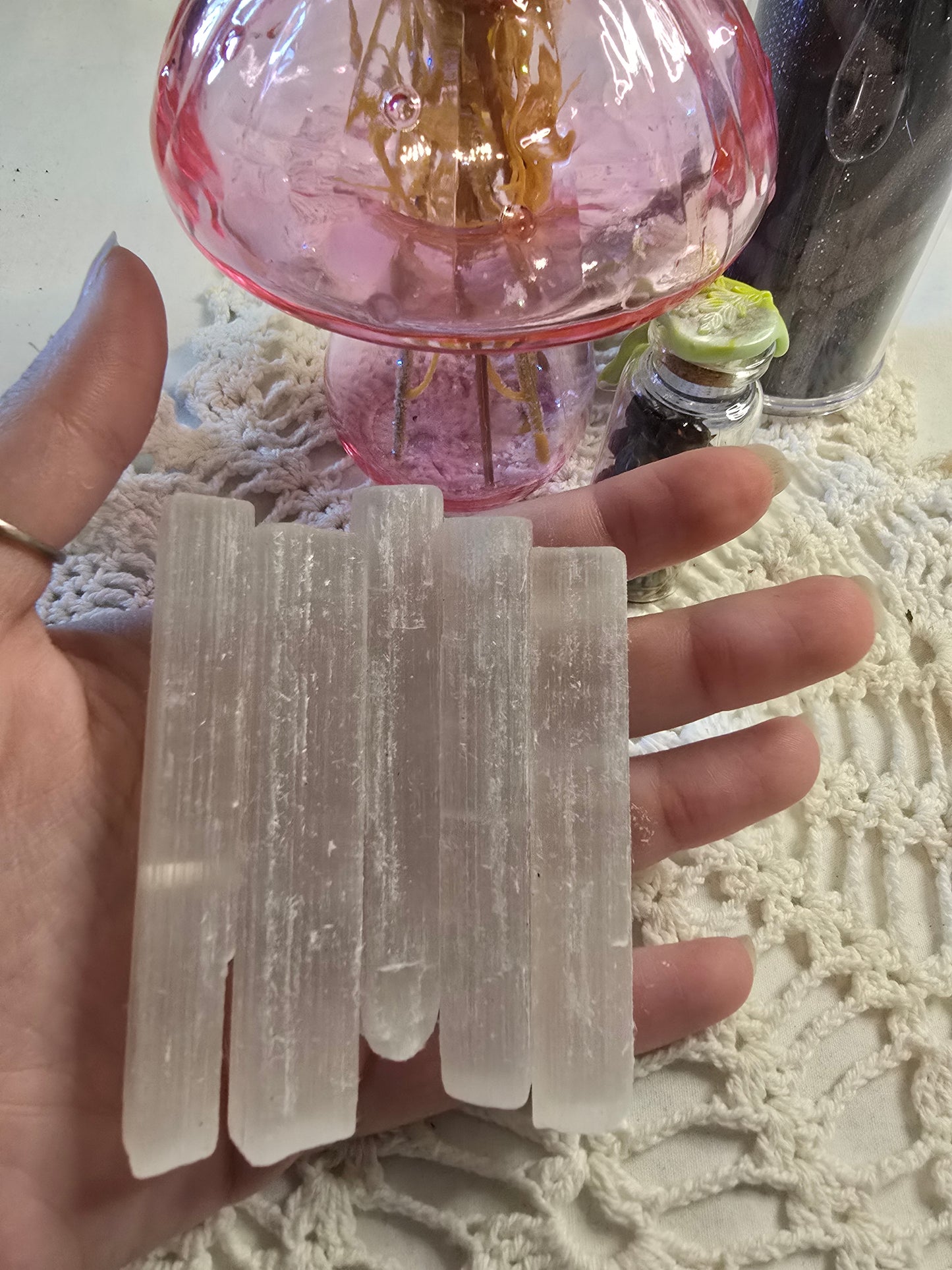 Selenite Stick Small