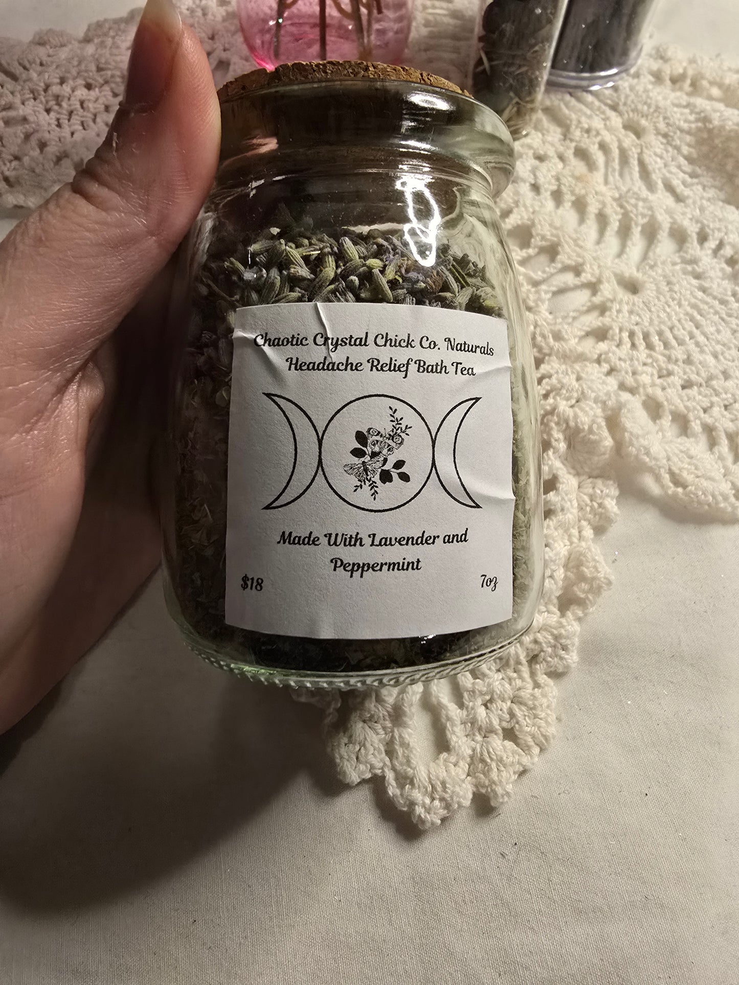 Headache Relief Bath Tea
