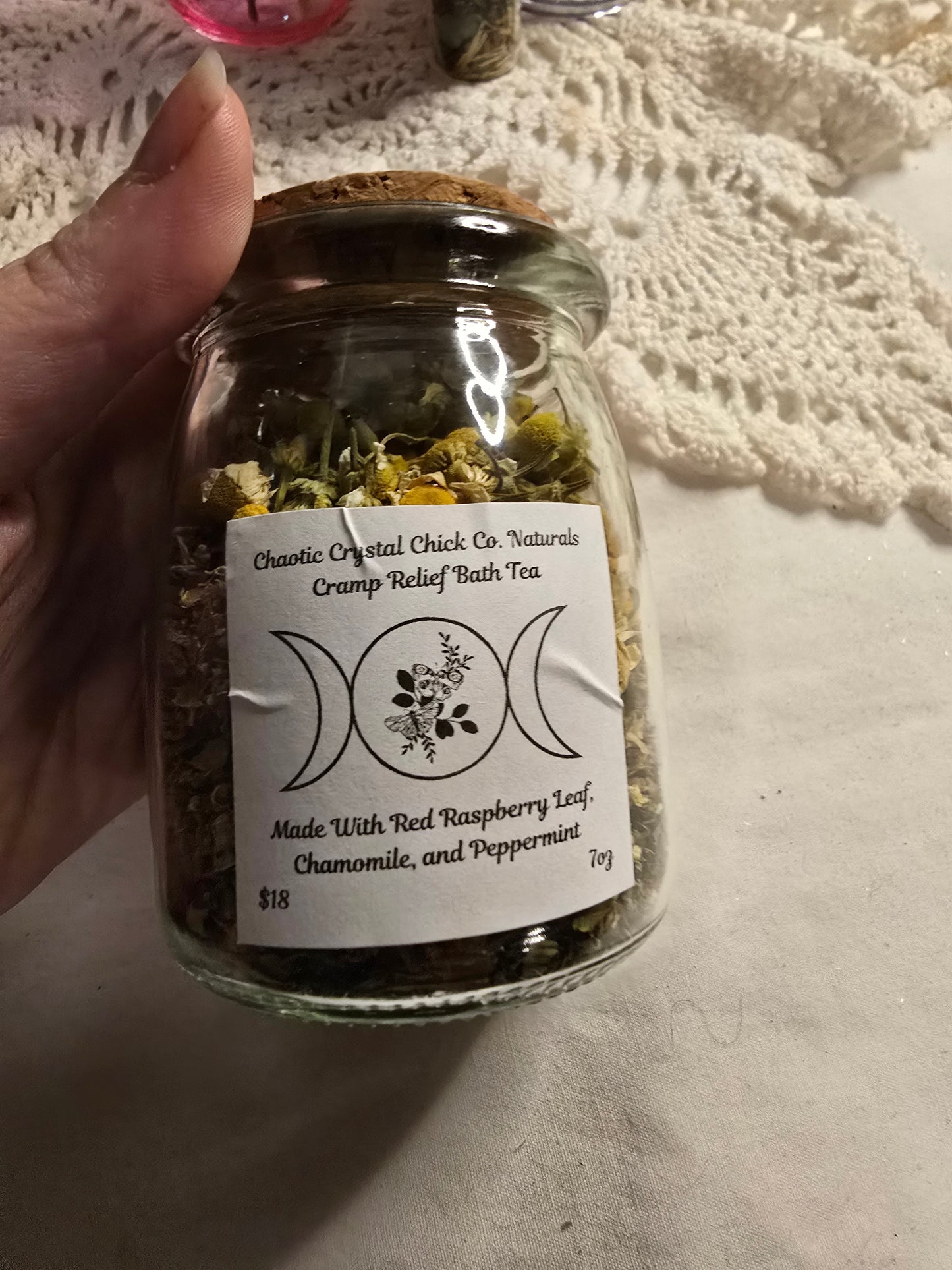 Cramp Relief Bath Tea