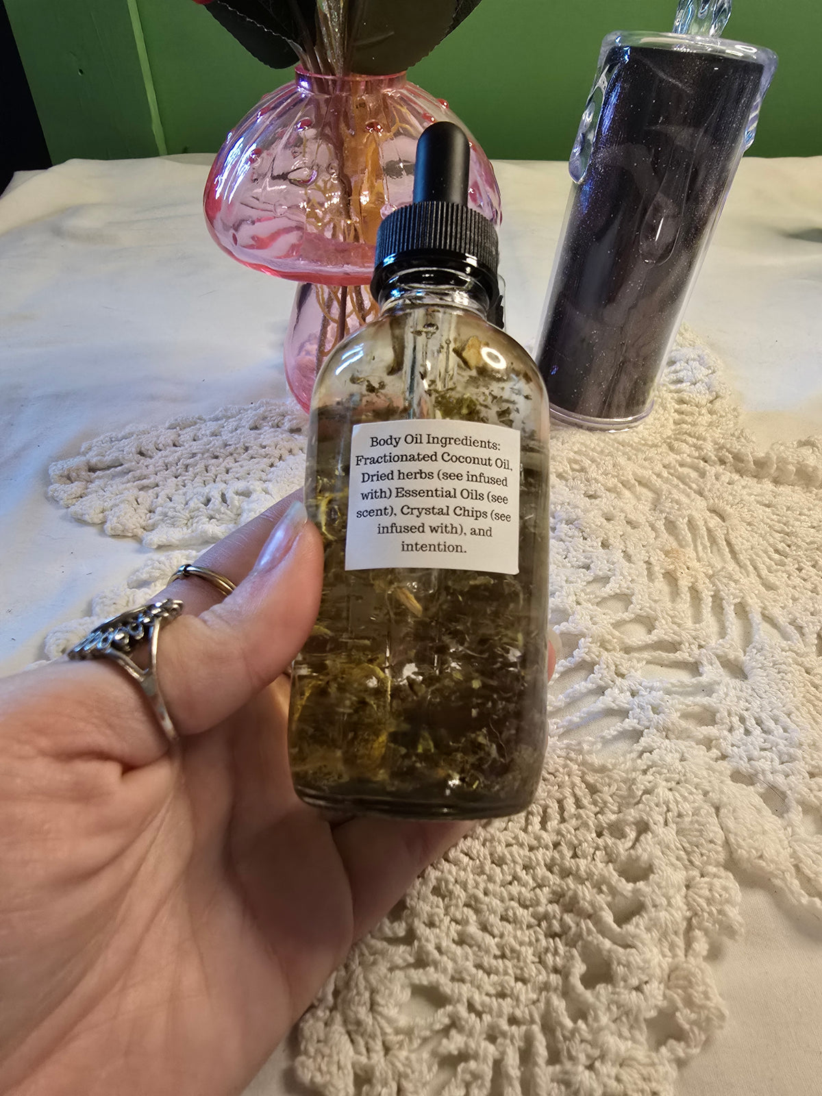 Infused Pickaxe Ritual Manifestation Crystal Infused Ritual Oil – Chaotic Crystal Chick Co.