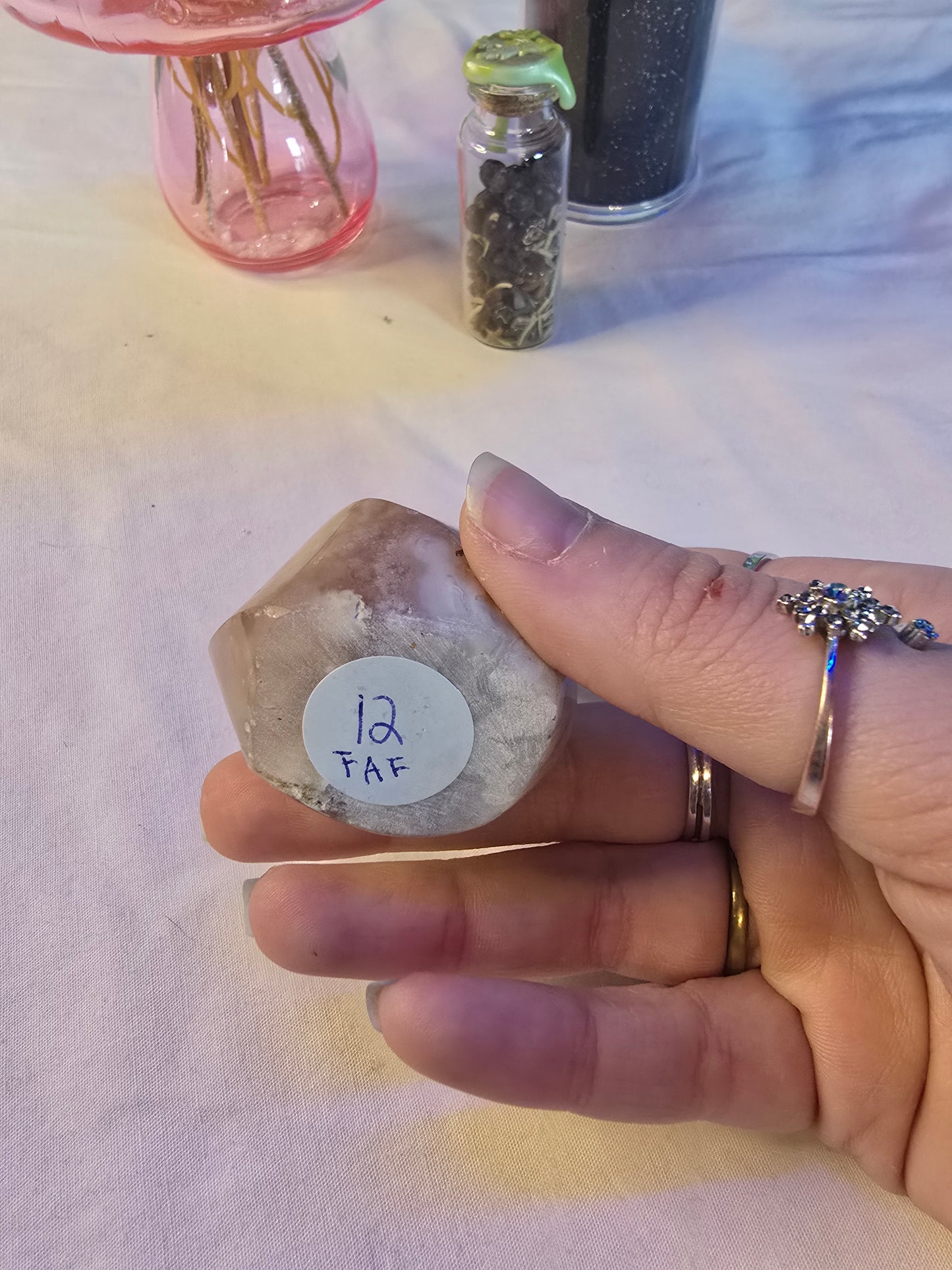 Flower Agate Flames