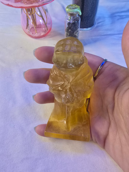 Fluorite E.T. Inspired Alien