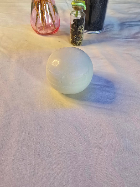 Milky Quartz Robot Ghost Head