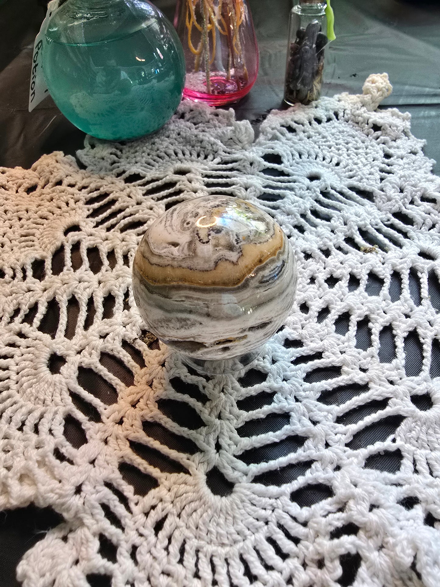 Bumblebee Jasper Sphere