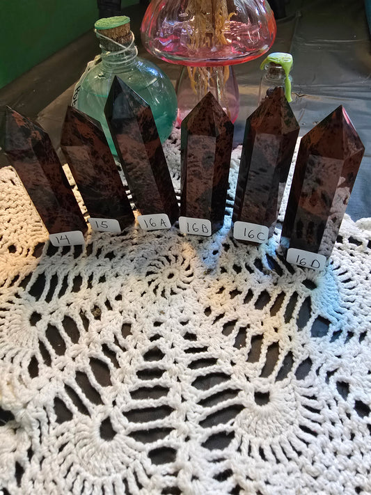 Mahogany Obsidian Towers