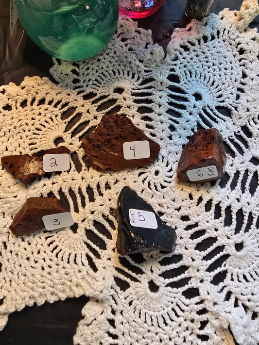 Mahogany Obsidian Raw