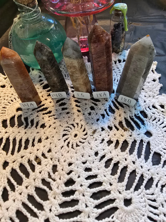 Thousand Layer Phantom Garden Amphibole Quartz Towers
