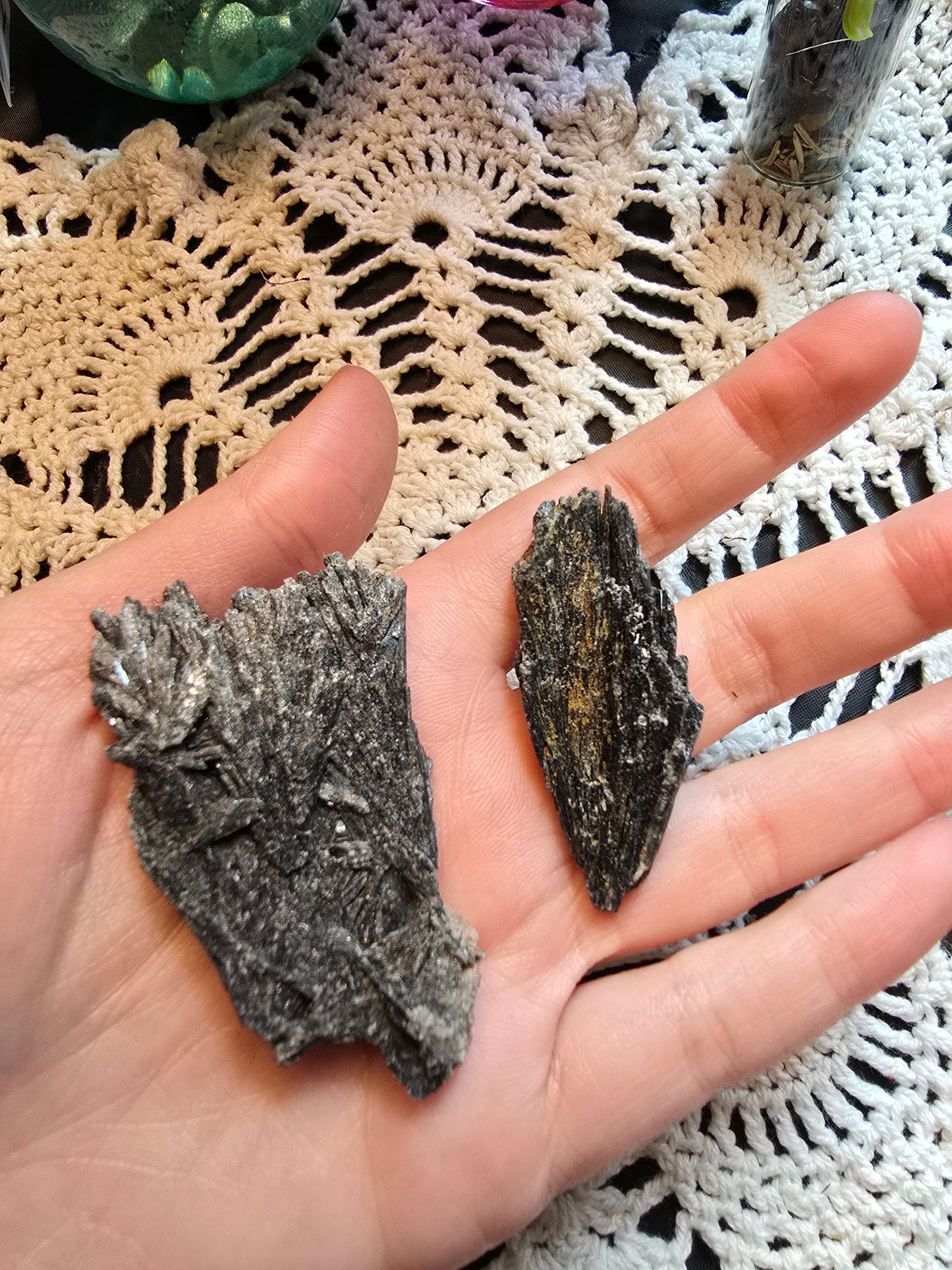 Black Kyanite Raw