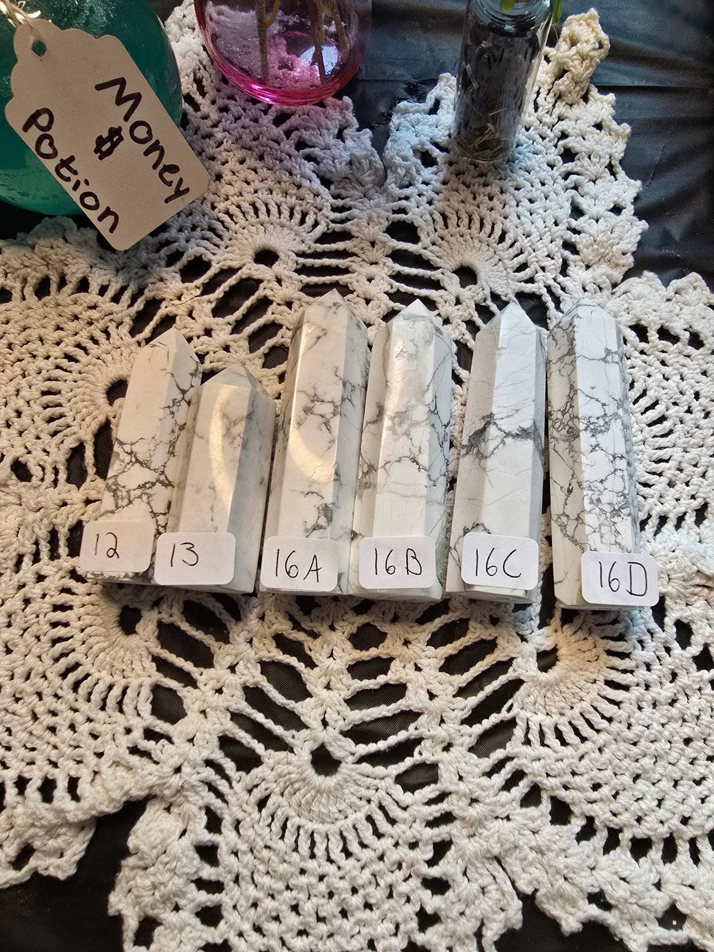 Howlite Towers