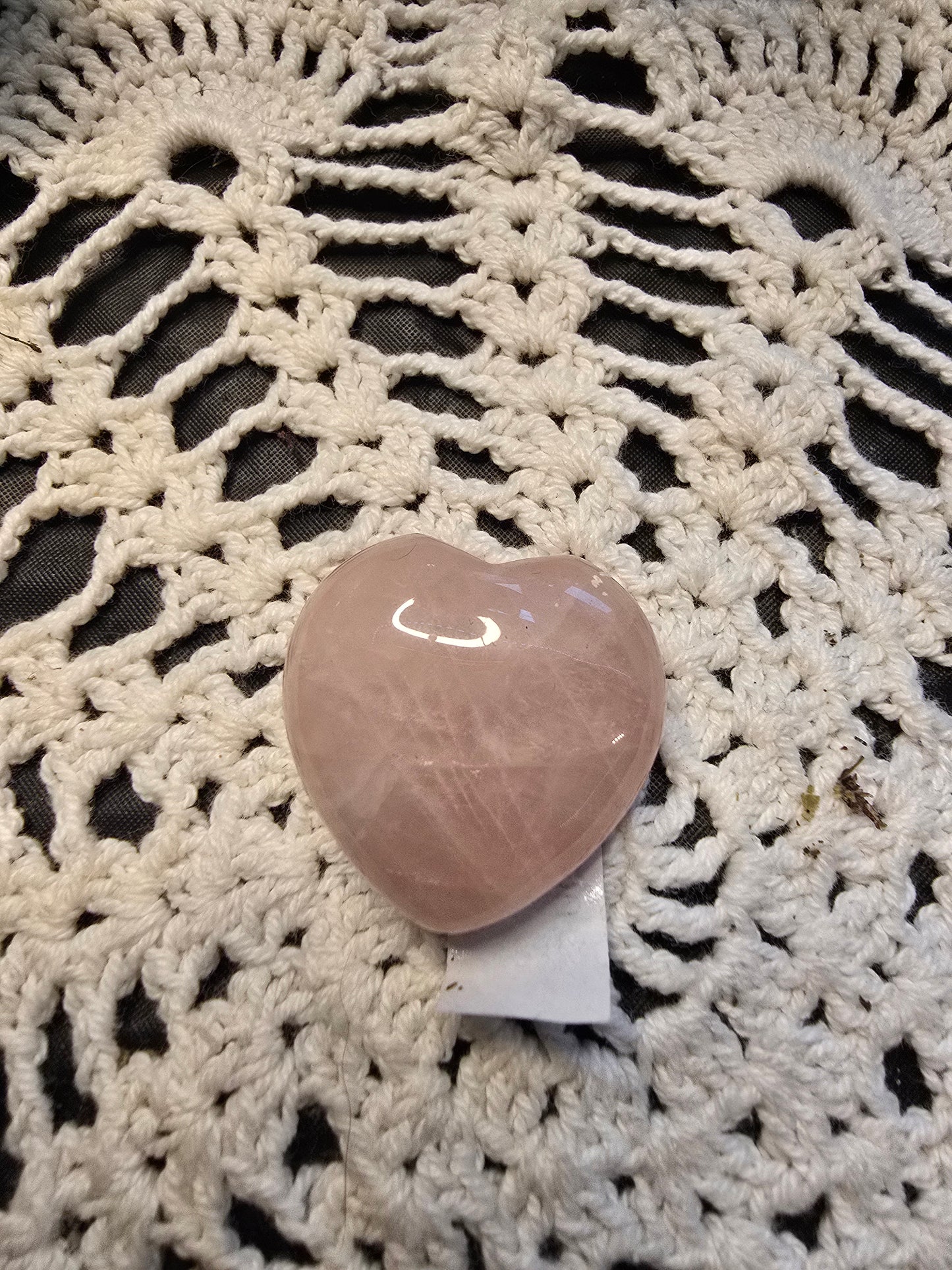 Rose Quartz Heart