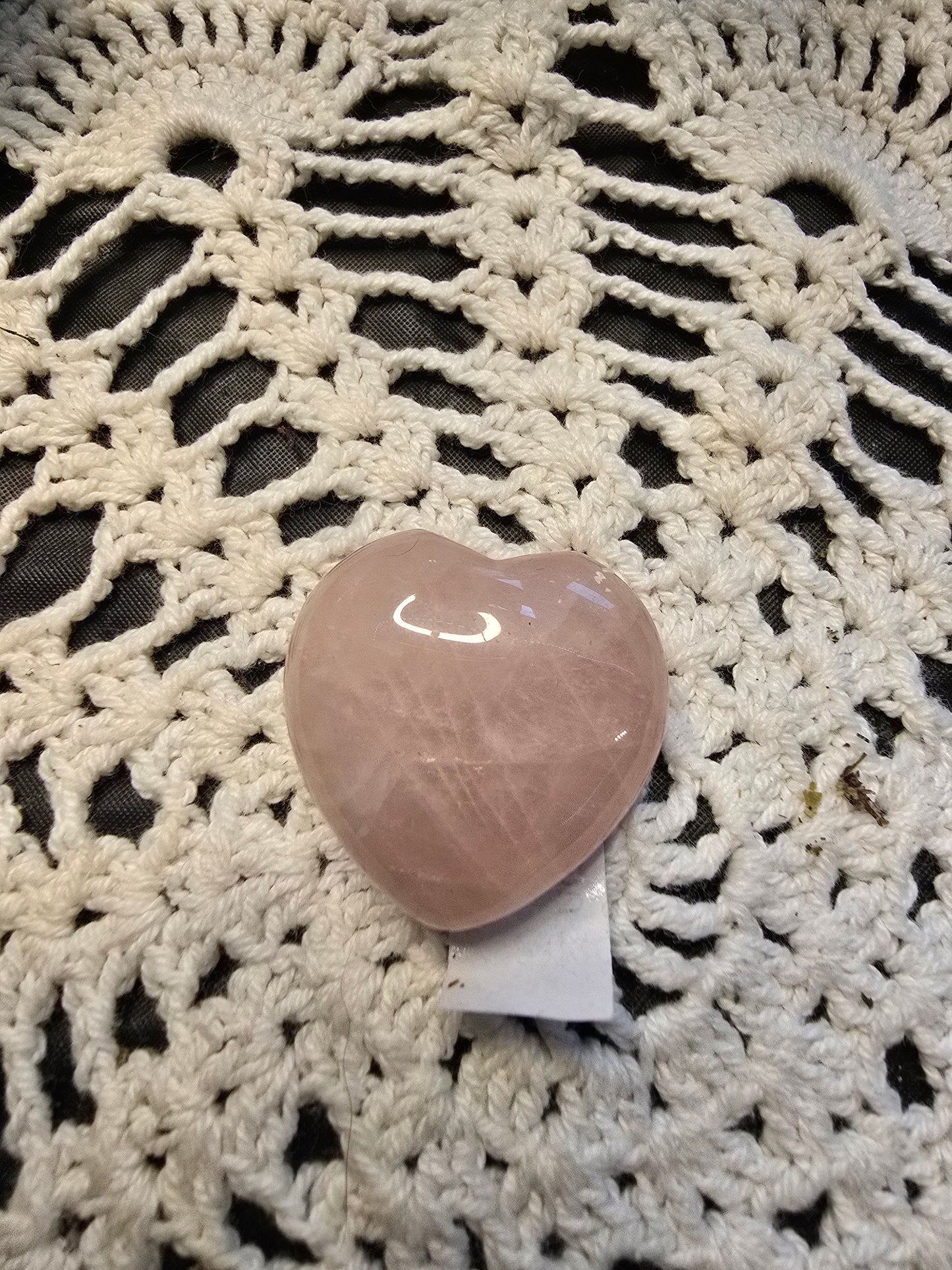 Rose Quartz Heart