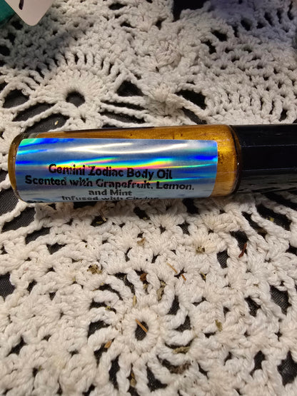 Gemini Zodiac Oil Rollerball