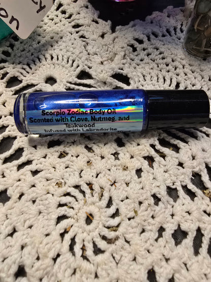 Scorpio Zodiac Oil Rollerball