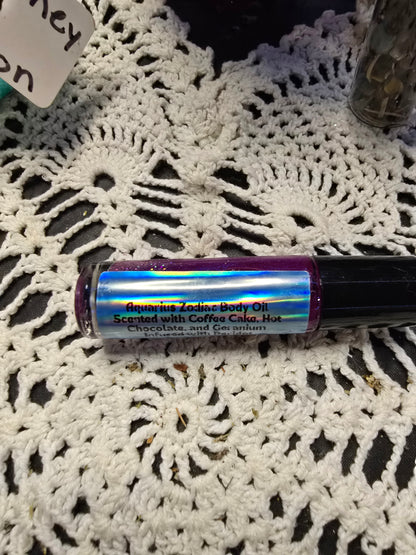Aquarius Zodiac Oil Rollerball
