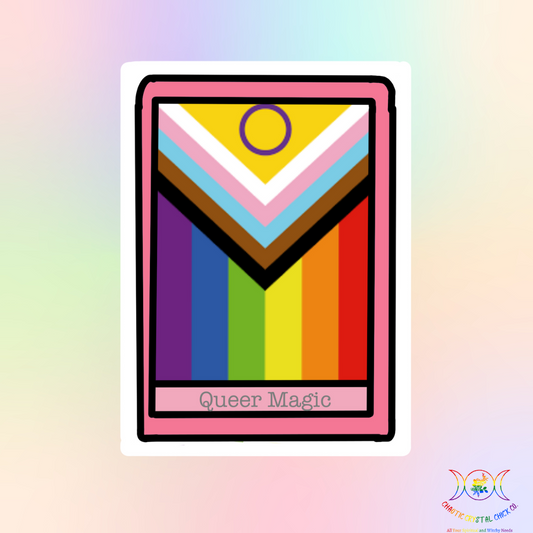 Queer Magic Tarot Card Sticker