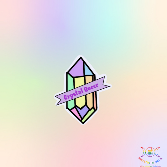 Crystal Queer Sticker