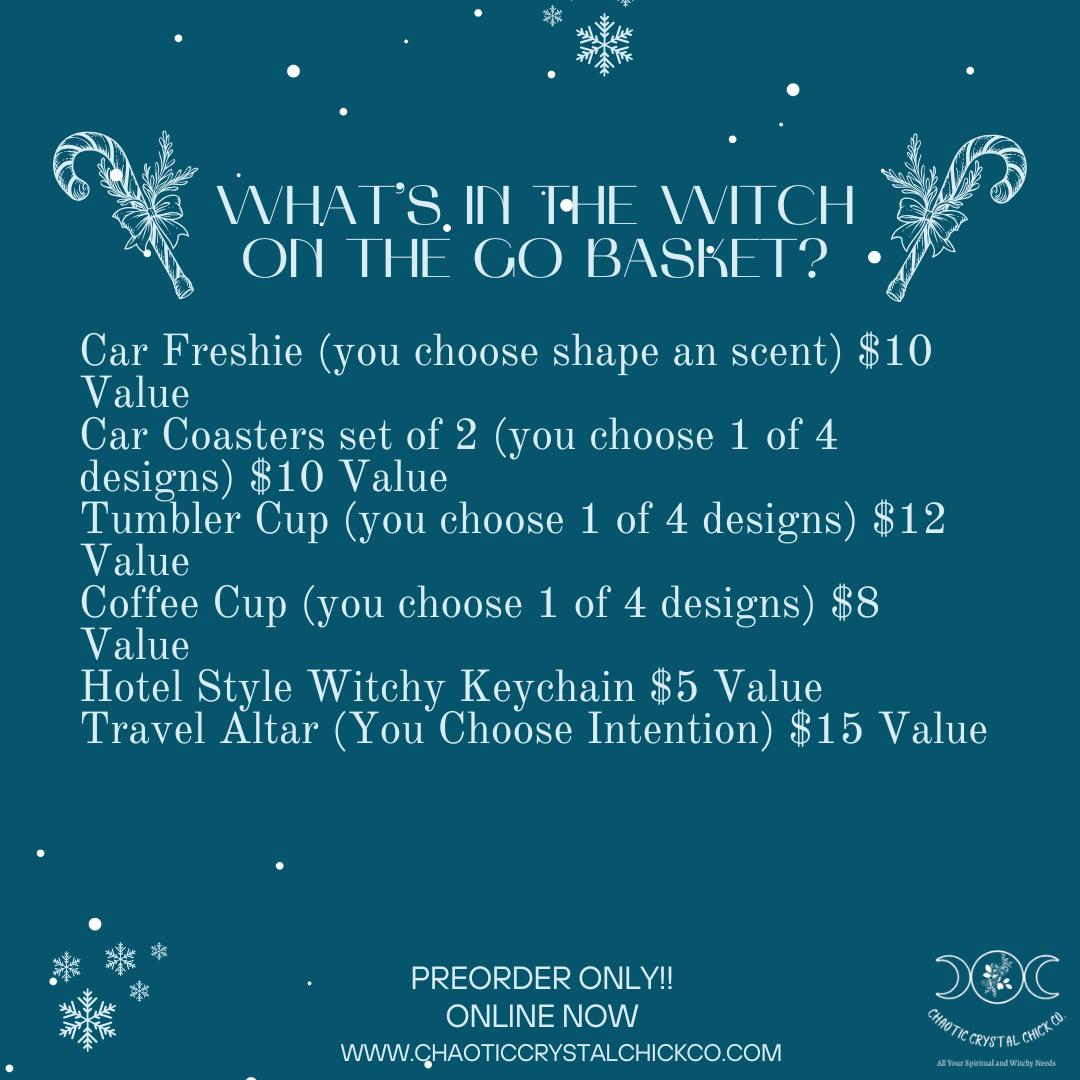 Witch on the Go Holiday Basket Preorder