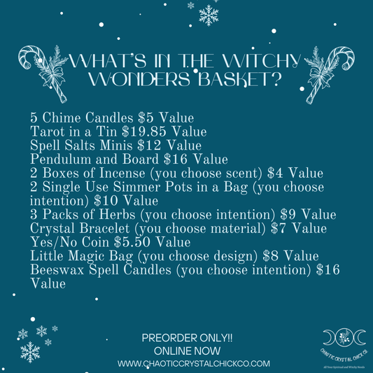 Witchy Wonders Basket Preorder
