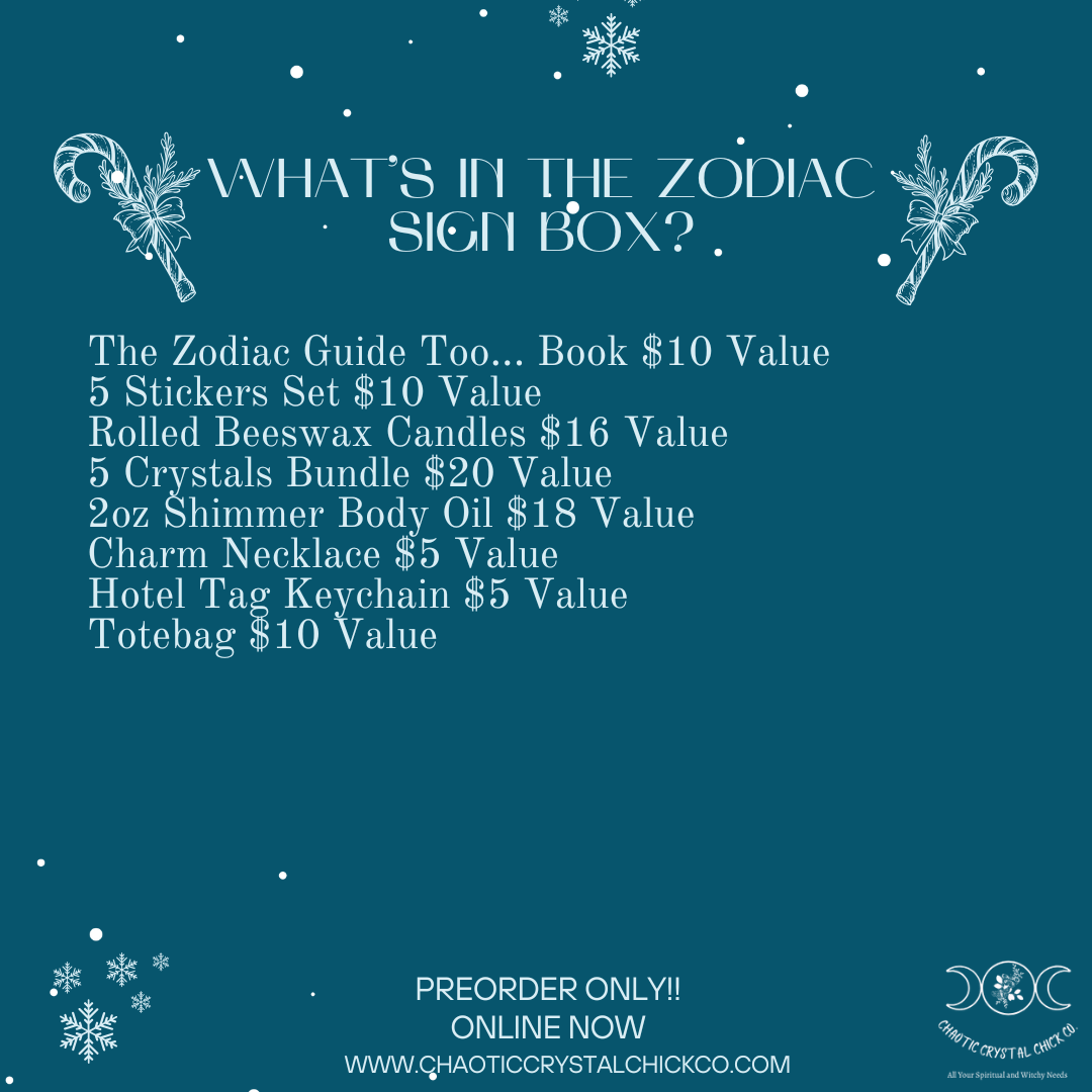 Zodiac Sign Gift Box Preorder