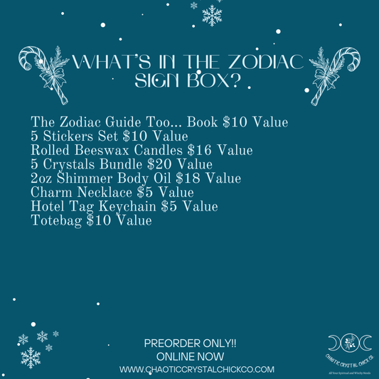 Zodiac Sign Gift Box Preorder