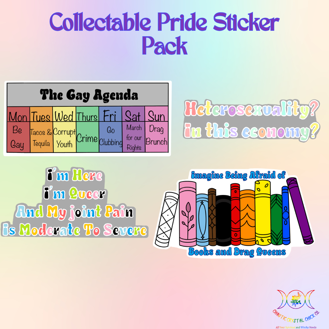 Mystery Pride Collectable Sticker Pack