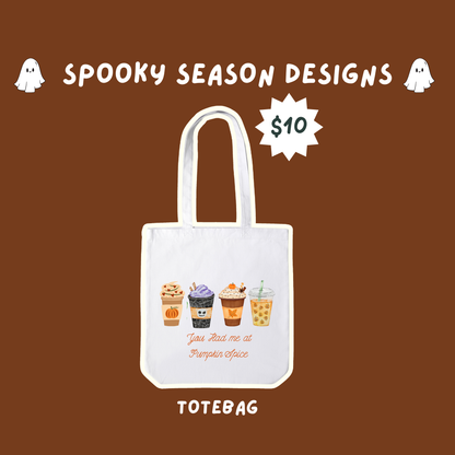 Pre-Order Halloween Totebags