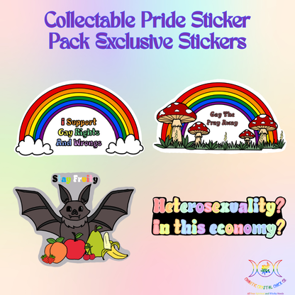 Mystery Pride Collectable Sticker Pack