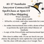 10/27 Samhain Ancestor Connection Spell Class Class
