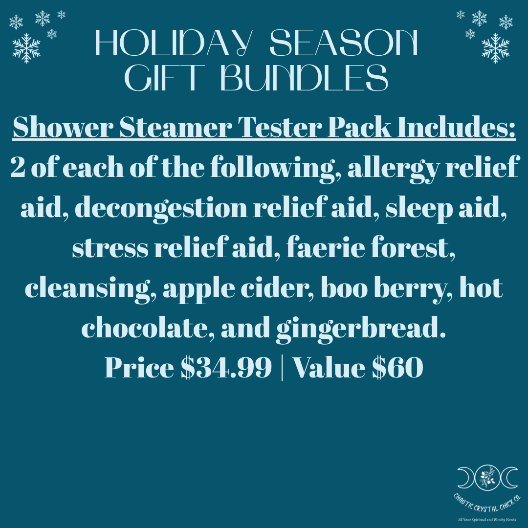 Shower Steamer Tester Pack Preorder
