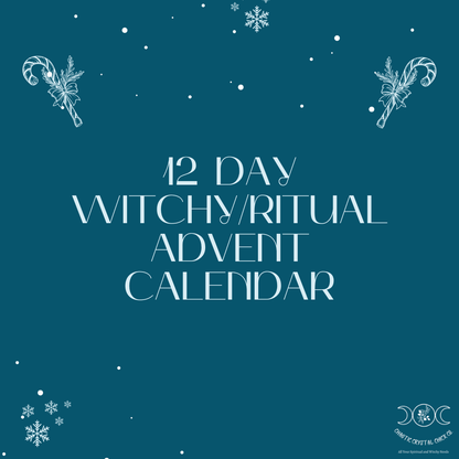 12 Day Witchy/Ritual Advent Calendar Preorder