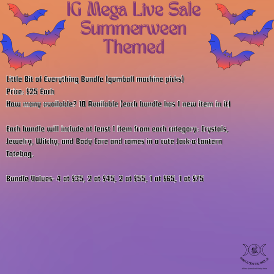 A Little Bit of Everything Bundle 7/26 Instagram Live Sale Game