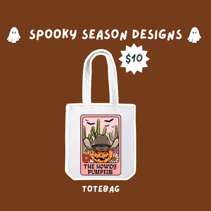 Pre-Order Halloween Totebags