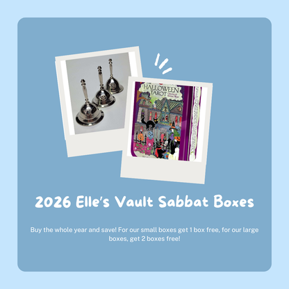Elle's Vault Sabbat Boxes Full Set of 8 for the 2026 Calendar Year