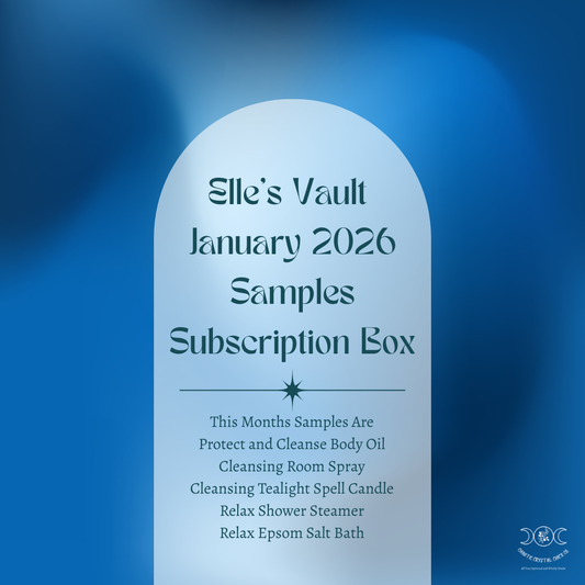 Monthly Sample Subscription Elle's Vault January 2026
