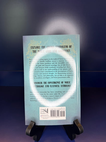 Book cover with text and a circular design on a dark background