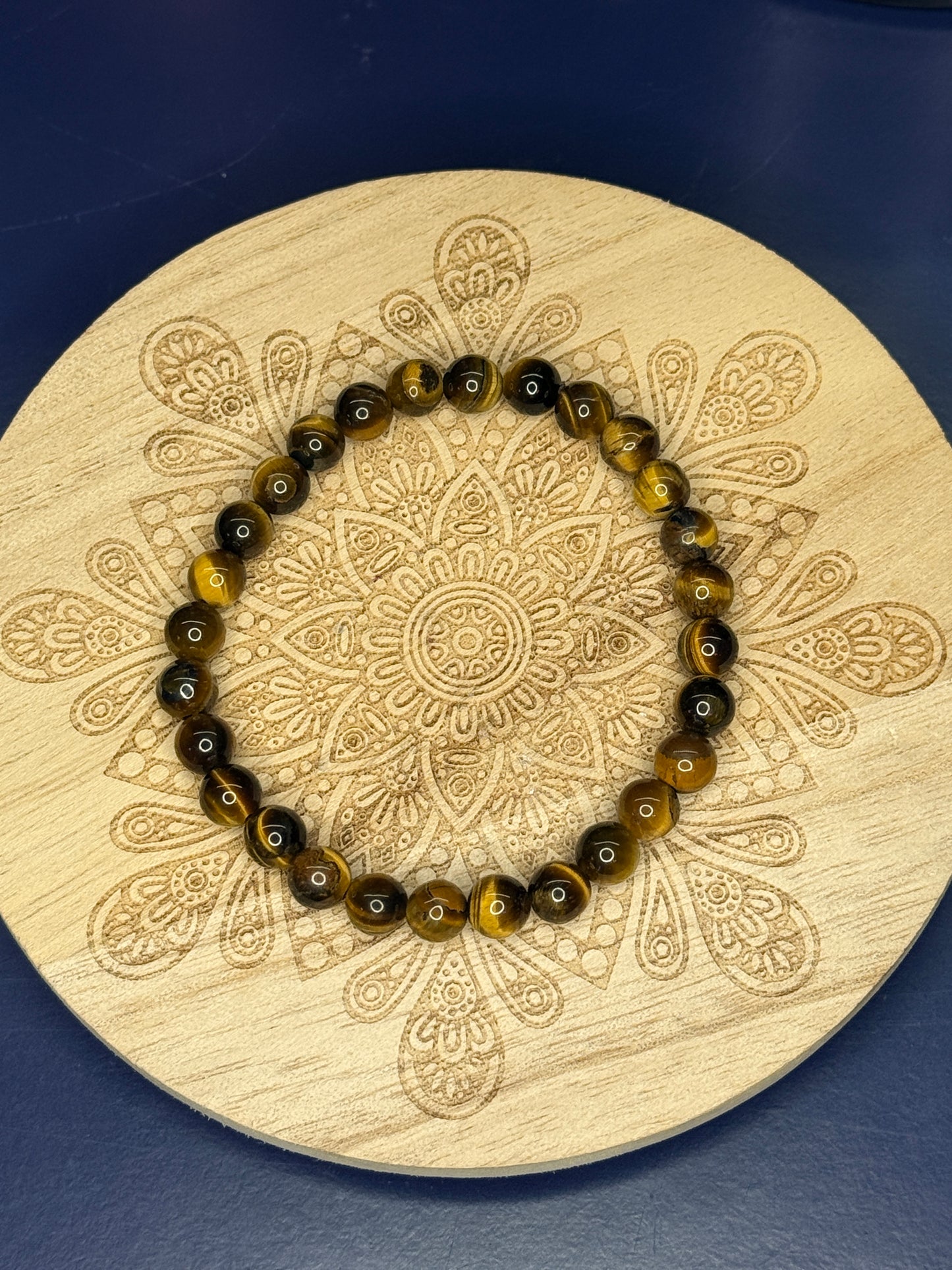 6mm Tiger's Eye Bracelet