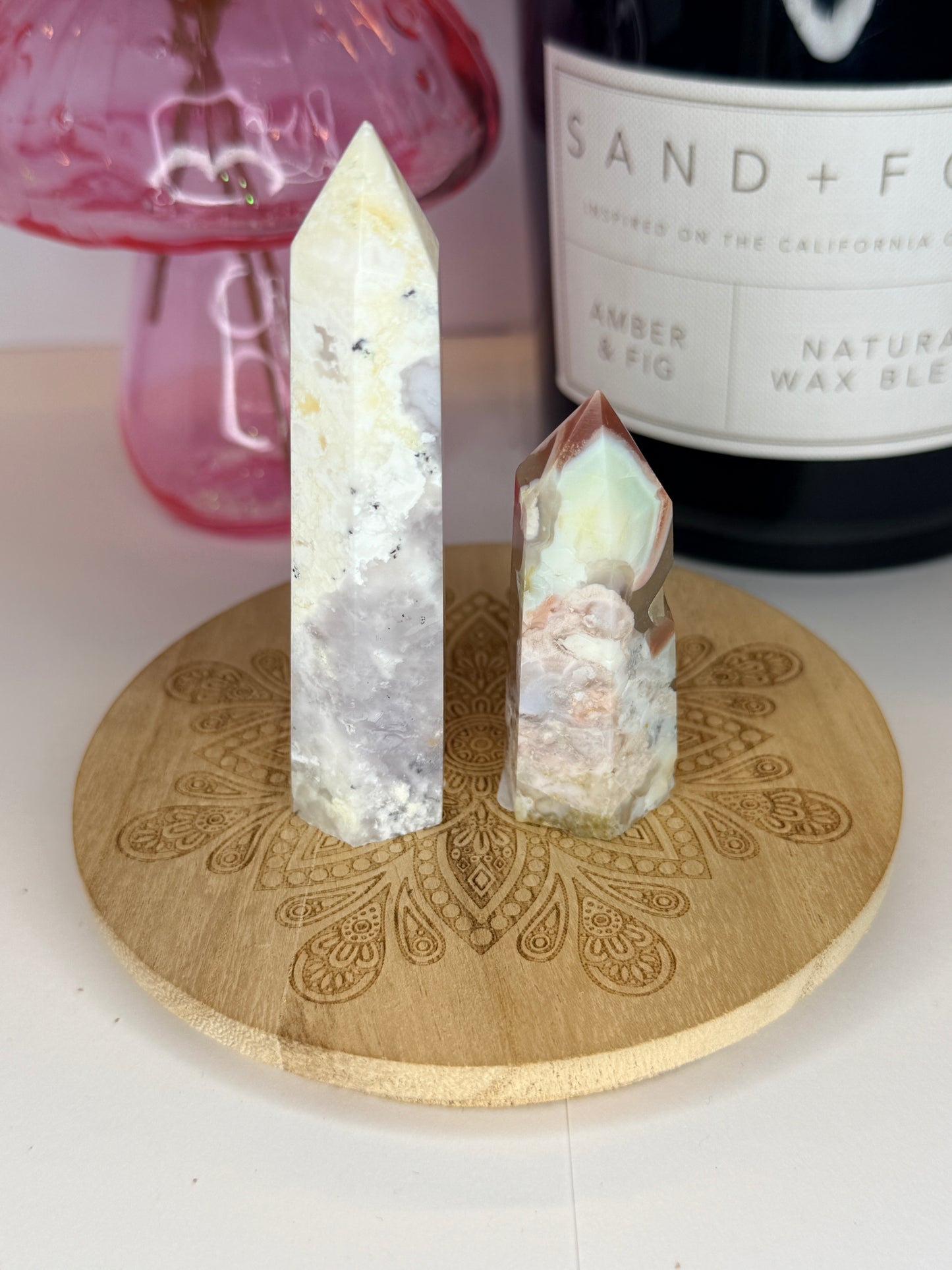 Flower Agate Towers