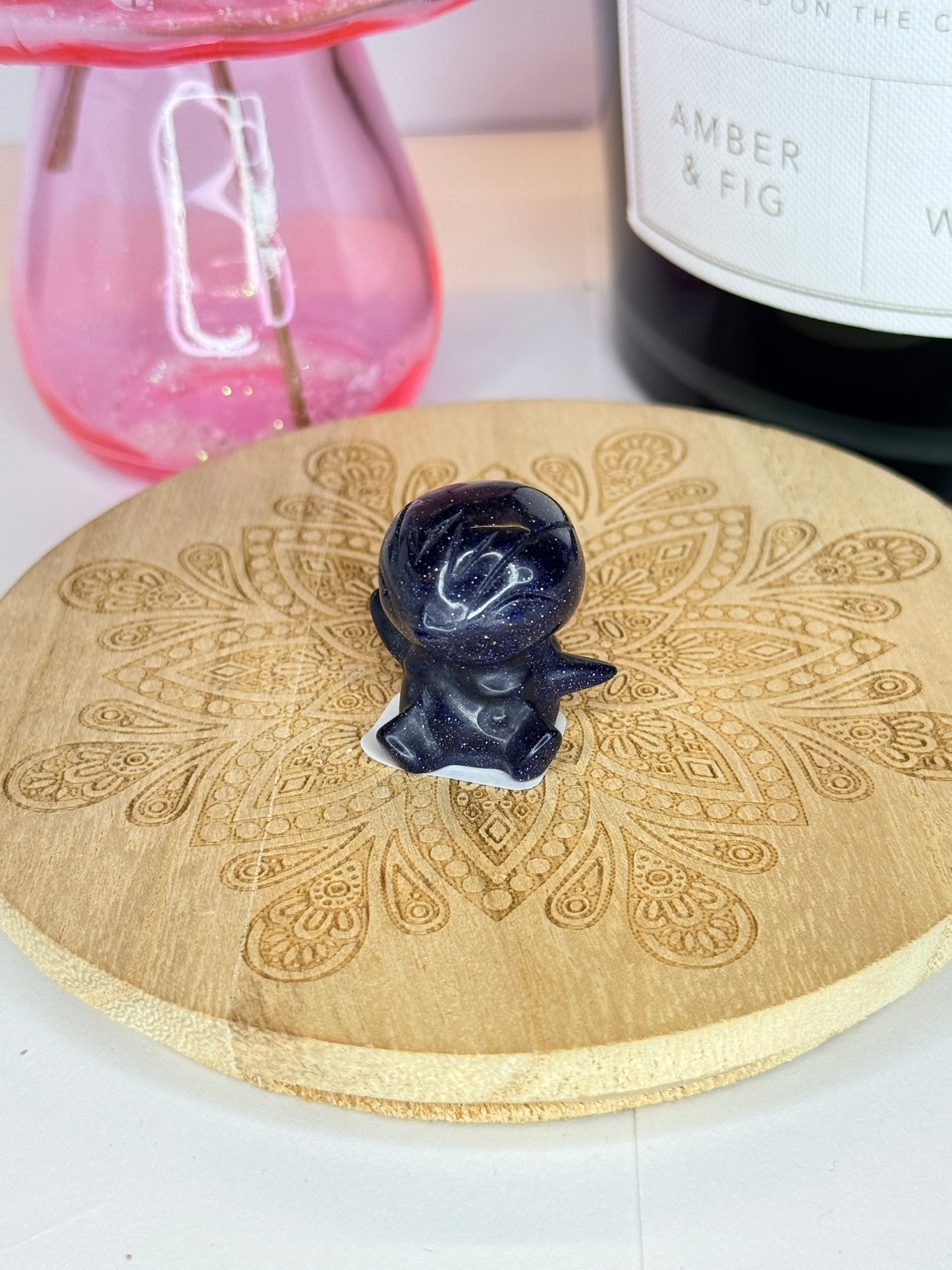 Crystal Piplup-Inspired Carvings