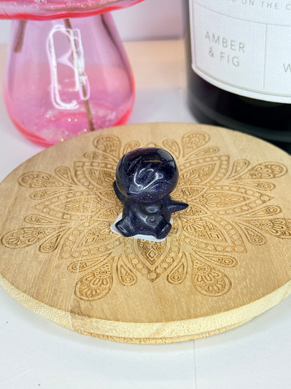 Crystal Piplup-Inspired Carvings